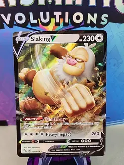 Slaking V 058/078 Ultra Rare Holo - Pokemon Sword & Shield Pokemon Go - Image 1