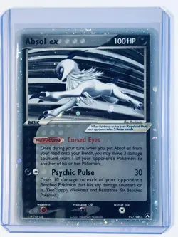 Absol ex 92/108 Pokemon TCG 2007 Power Keepers Holo - English - Holo Rare LP - Image 1