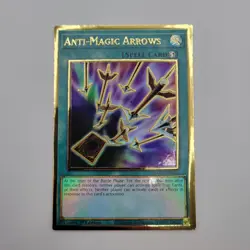 Yugioh - Anti-Magic Arrows - Gold Rare -MAGO-EN043 - 1st Ed - NM - Image 1