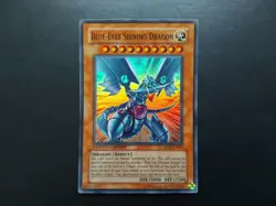 Yugioh - Blue-Eyes Shining Dragon MOV-EN001 Super Rare Promo - Image 1