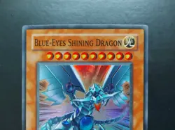 Yugioh - Blue-Eyes Shining Dragon MOV-EN001 Super Rare Promo - Image 2
