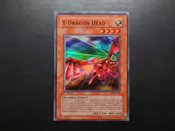Yugioh - Y-Dragon Head MFC-005 Super Rare 1st Edition - Image 1