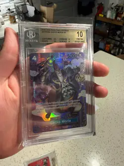 ONE PIECE GECKO MORIA SP from Two Legends ST03-004 BGS 10 pristine English - Image 1