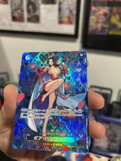 One Piece Boa Hancock SP OP09 Emperors in the New World JP Near Mint Op07-051 - Image 2