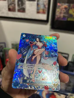 One Piece Boa Hancock SP OP09 Emperors in the New World JP Near Mint Op07-051 - Image 4