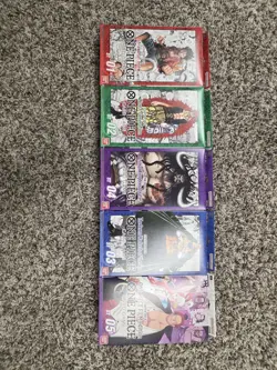 One Piece TCG 5x Starter Decks Set ST01 ST02 ST03 ST04 ST05 Mint English - Image 2