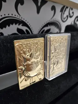2x 1999 Nintendo Pokemon 23k Gold Plated Trading Cards - Mewtwo & Togepi - Image 4