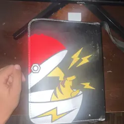 Pokemon TCG Mixed Card Lot Pikachu Binder - Image 1