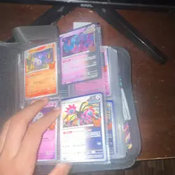 Pokemon TCG Mixed Card Lot Pikachu Binder - Image 3