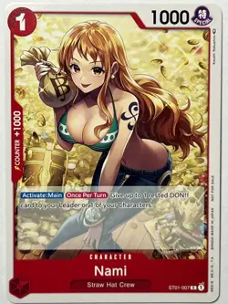 Nami ST01-007 Tournament Pack Vol. 3 Pre-Release Promotion Card - Image 1