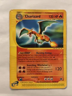 Charizard - 40/165 - Pokemon Expedition 2002 Non-Holo Rare Card -HP - Image 1