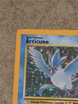 [ LP- ] Articuno 2/62 Fossil Holo Rare Unlimited Wizards 1999 Basic Pokemon Card - Image 3