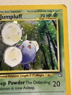 Jumpluff Holo Neo Revelation 7/111 MP Vintage WotC Pokemon Card | GravesVault - Image 4