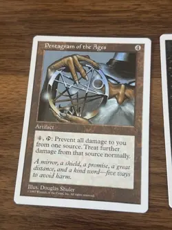 80+ Card Lot 1997 MTG Fifth Edition - Sorceress Queen, Pentagram, Force Spike - Image 2