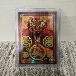 Cardsmiths Currency series 5 Meta-Rare Refractor Foil Snake MR#2 Card - Image 1