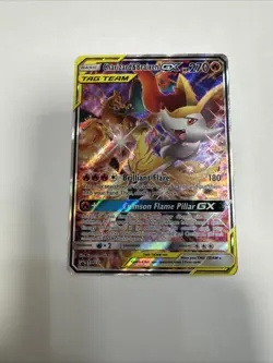 Pokemon TCG: CHARIZARD & BRAIXEN GX SM230 full art holo LIGHTLY PLAYED ng11313 - Image 5