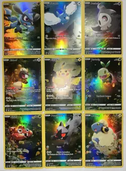 Pokemon - Crown Zenith Galarian Gallery Art Set GG26 - GG34 - Connecting Art - Image 1