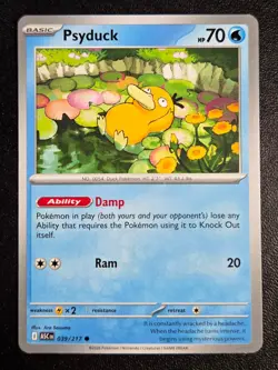Pokemon TCG Psyduck - Common ME: Ascended Heroes 039/217 NM - Image 1