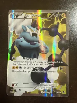 Thundurus 97/98 Pokemon TCG Emerging Powers HP - Image 1