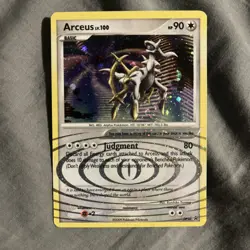 Arceus - Reverse Holo - DP50 Black Star Promo - Pokemon TCG - 2009 MP - Image 1
