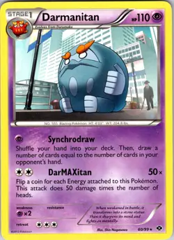 Darmanitan 60/99 Next Destinies Pokemon TCG NM Normal - Image 1