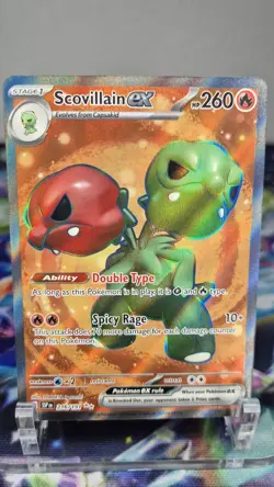 Pokemon Scovillain ex 216/191 Surging Sparks Ultra Rare Stage 1 Holo - Image 1