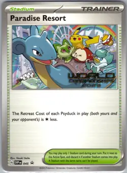 Pokemon 2023 World Championships English Paradise Resort SVP 045 Yokohama promo - Image 1