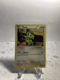 Axew Pokemon Black & White Black Star Promo #BW26 MP - Image 1
