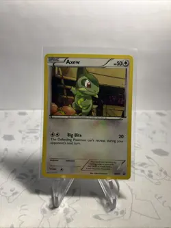 Axew Pokemon Black & White Black Star Promo #BW26 MP - Image 2