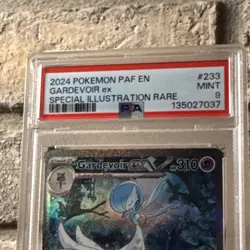 Pokemon TCG Gardevoir ex PSA 9 Special Illustration Rare Holo 233/091 - Image 3