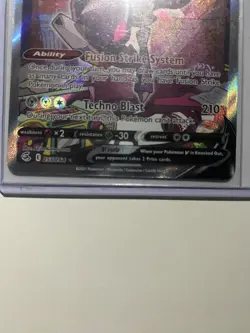 Genesect V 255/264 Alternate Art Fusion Strike Pokemon TCG NM - Image 5