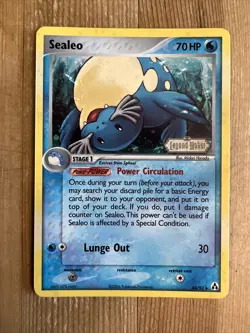Sealeo - 43/92 - Uncommon - Reverse Holo NM English Pokemon EX Legend Maker - Image 1