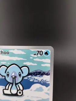 Pokemon TCG Cubchoo Illustration Rare Black Bolt 109/086 English Edition - Image 2