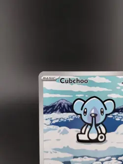 Pokemon TCG Cubchoo Illustration Rare Black Bolt 109/086 English Edition - Image 3