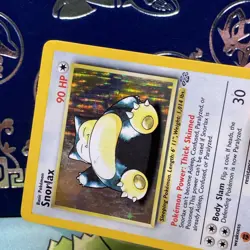 Pokemon 1999 Snorlax Holo Jungle 11/64 LP - Image 3