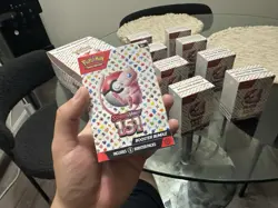 Pokemon Scarlet & Violet 151 Booster Bundle Lot x10 w/ Open Display Box - Image 3