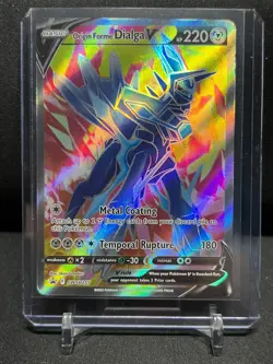 Origin Forme Dialga V SWSH255 Black Star Promo Pokemon 2022 Sword & Shield LP - Image 1