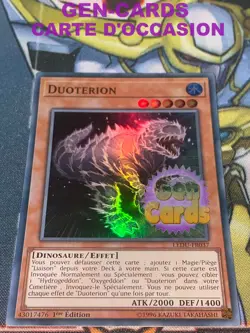 CARTE Yu Gi Oh DUOTERION LEDU-FR037 1ere edition - Image 1