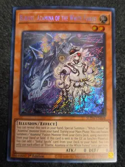 Elzette, Azamina Of The White Forest Secret Rare 1st Ed NM SUDA-EN008 Yu-Gi-Oh! - Image 1