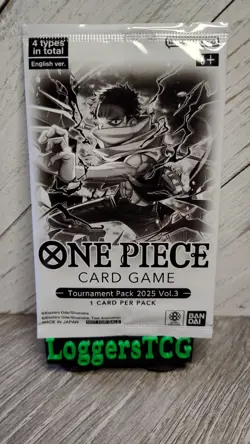 One Piece TCG Tournament Pack 2025 Vol. 3 / SEALED NM - Image 1