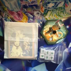 Disney Lorcana Archazia's Island Trove Contents- Dice, Lore Counter and Dividers - Image 1