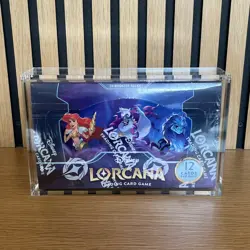 Lorcana Booster Box Acrylic Display Case Max Clarity 99% UV Rejection Disney - Image 1