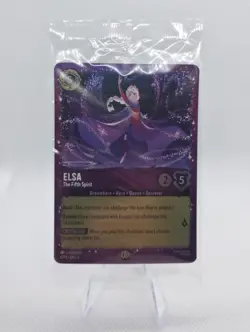 Elsa - The Fifth Spirit 6 Disney Lorcana Promo Cards Holo - Image 1