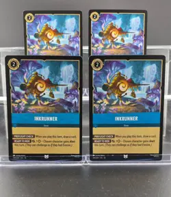 Disney Lorcana Inkrunner 169/204 Whispers in the Well Uncommon 4 Cards Set - Image 1