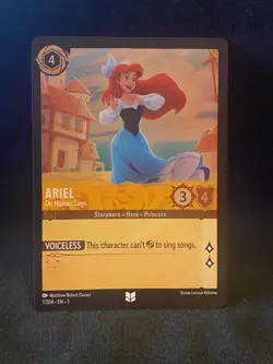 Disney Lorcana Trading Card Game The First Chapter NM Cold Foil Holo Singles - Image 1