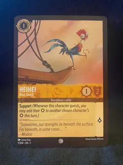 Disney Lorcana Trading Card Game The First Chapter NM Cold Foil Holo Singles - Image 2