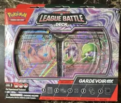 Pokemon League Battle Deck Gardevoir ex Sealed 60 Card Deck Foil Dice Box - Image 1