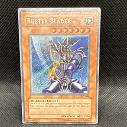 Yu-Gi-Oh! TCG Buster Blader Holo Ultra Rare Card BPT-008 Konami 1996 - Image 1