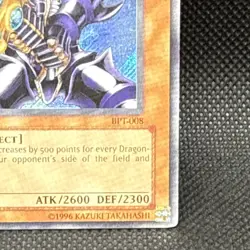 Yu-Gi-Oh! TCG Buster Blader Holo Ultra Rare Card BPT-008 Konami 1996 - Image 4