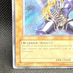 Yu-Gi-Oh! TCG Buster Blader Holo Ultra Rare Card BPT-008 Konami 1996 - Image 5